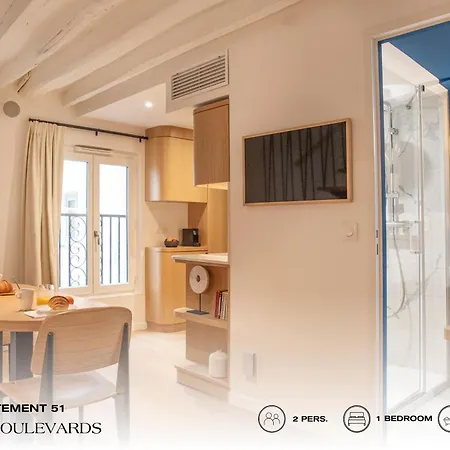 Beauquartier - Grands Boulevards Apartment