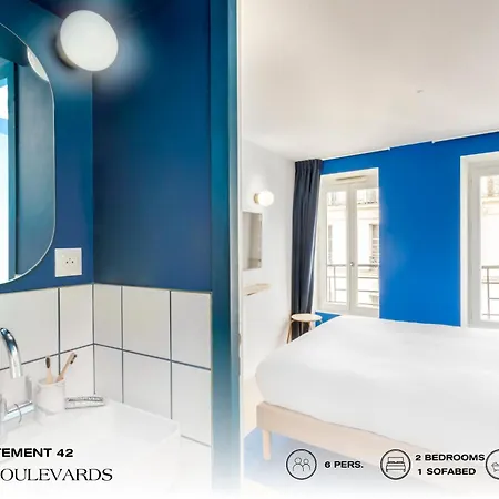Beauquartier - Grands Boulevards Apartment
