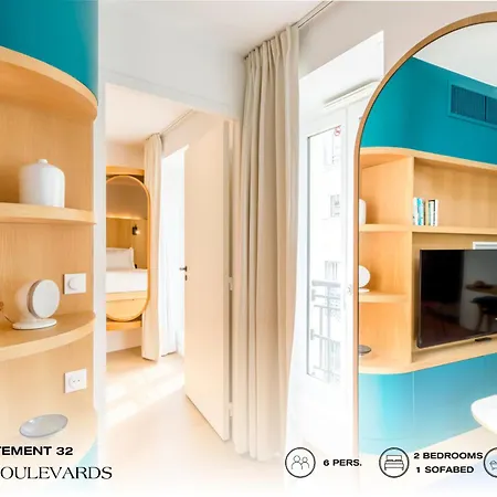 Apartment Beauquartier - Grands Boulevards Paris