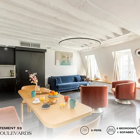 Apartmán Beauquartier - Grands Boulevards *