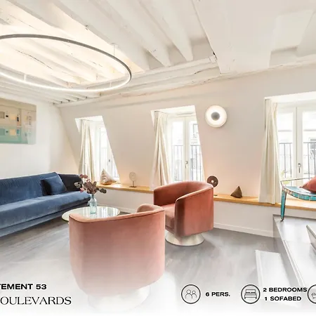 Beauquartier - Grands Boulevards Apartament