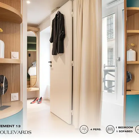 Apartment Beauquartier - Grands Boulevards *