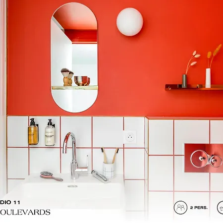 Apartament Beauquartier - Grands Boulevards Paryż