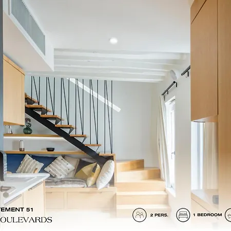 Beauquartier - Grands Boulevards Apartment