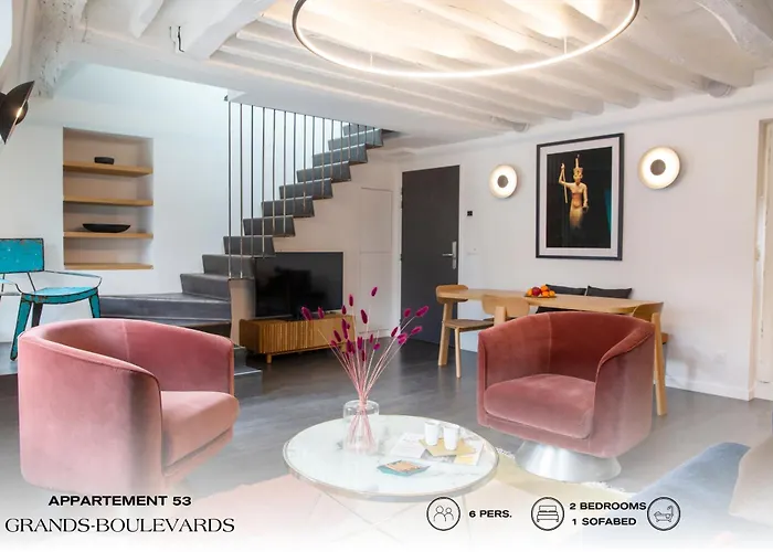 Beauquartier - Grands Boulevards Apartamento Paris