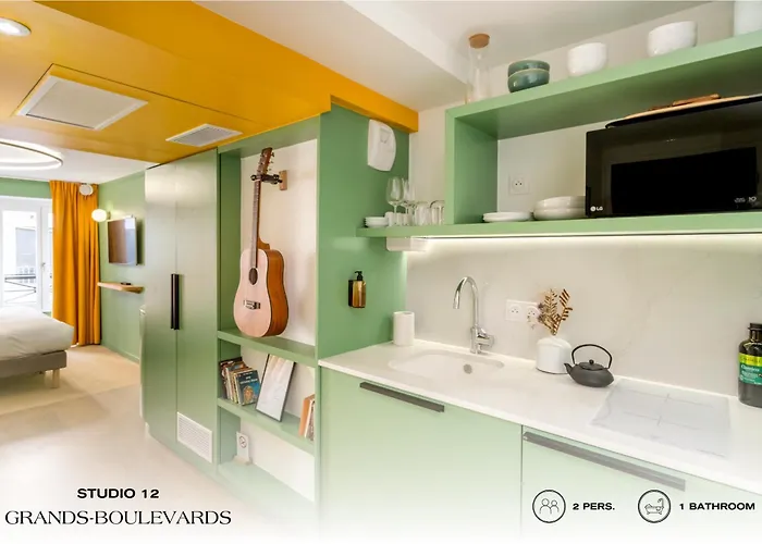 Beauquartier - Grands Boulevards Apartamento Paris